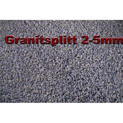 Splitt 2 5 mm Granit grau BIG BAG ca. 0,5m³ Art. Nr.223